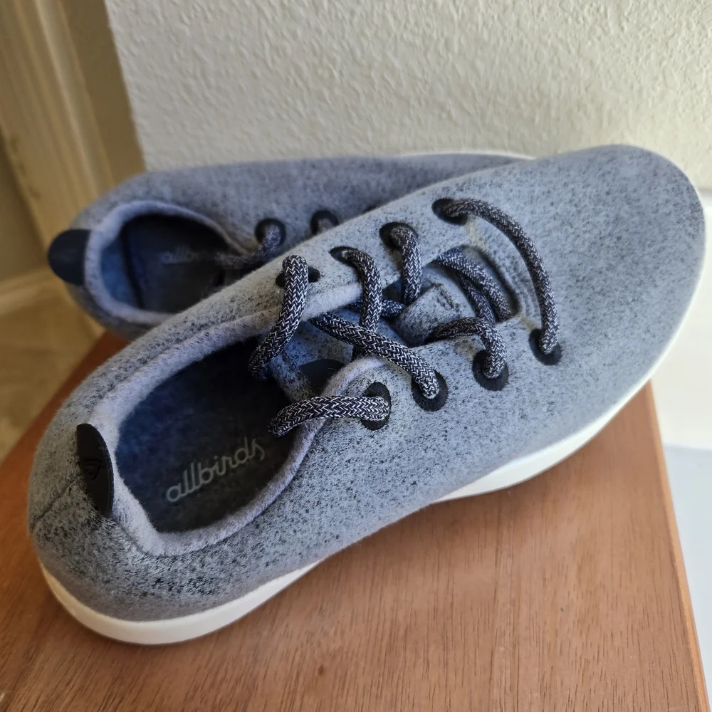allbirds NEW Gray Wool Runners - Picture 1 of 5